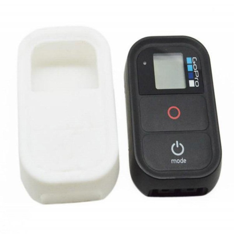 Soft Rubber Silicone Case Protective Housing Case Cover for Gopro Hero 3 3 Plus 4 Remote Controller - Blue