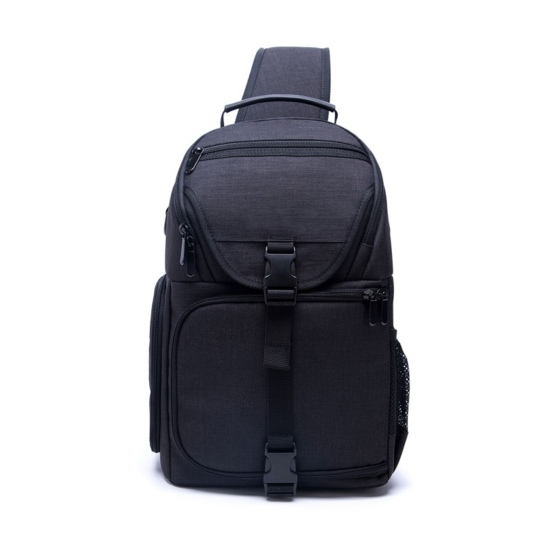 Water-Resistant Anti-theft Shockproof Travel Carry Sling Bag Backpack for DSLR Camera Lens Tripod Video Light Stand - Grey