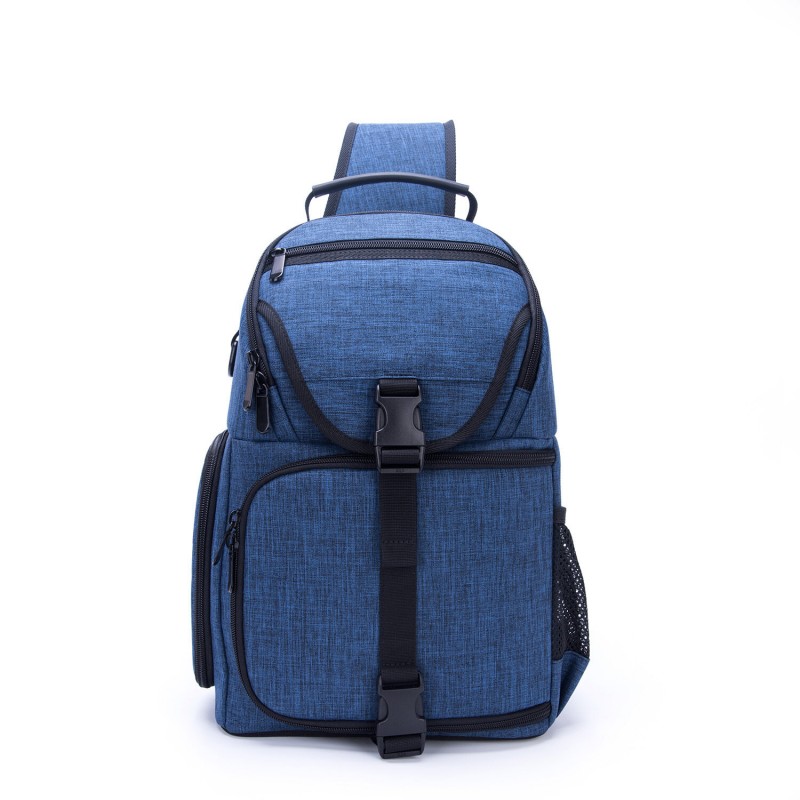 Water-Resistant Anti-theft Shockproof Travel Carry Sling Bag Backpack for DSLR Camera Lens Tripod Video Light Stand - Grey