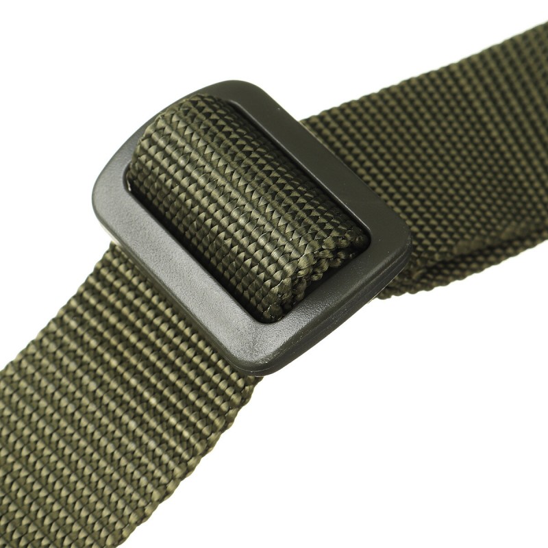 Single Point Tactical Sling Rope Multifunctional Adjustable Safety Rope Sport Oblique Shoulder Quick Release Camera Strap - Khak
