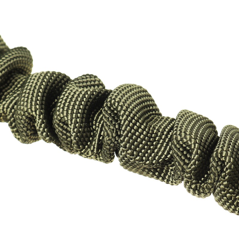 Single Point Tactical Sling Rope Multifunctional Adjustable Safety Rope Sport Oblique Shoulder Quick Release Camera Strap - Khak