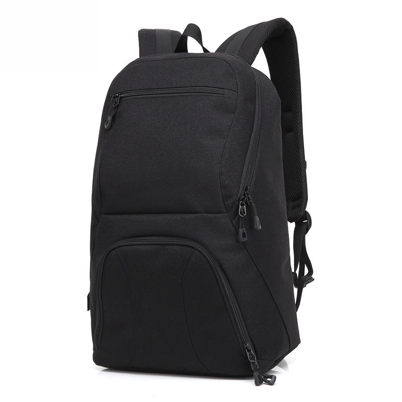  8017 Large Capacity 2 in 1 DSLR Camera Bag Shoulder Padded Waterproof Backpack - Purple