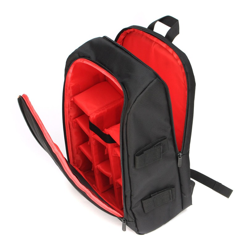 Waterproof Theftproof Large Camera Backpack Bag Case with Rain Cover For DSLR Camera Lens - Green