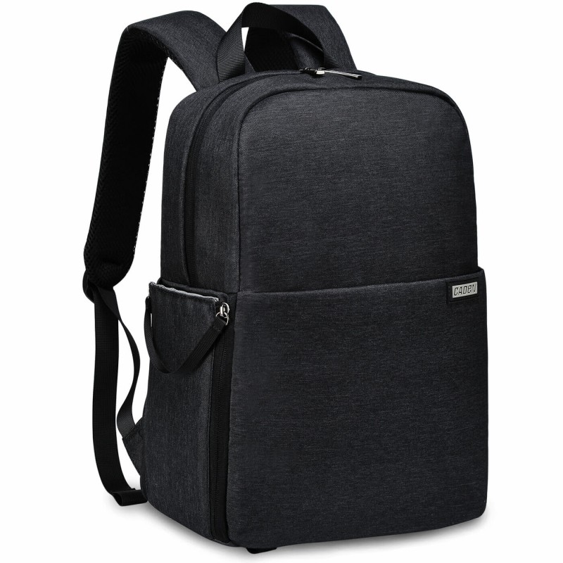  L4 Waterproof Backpack with Padded Bag for DSLR Camera Lens Tripod Laptop - Grey