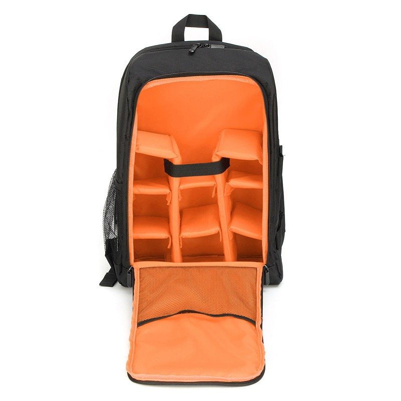 Waterproof Theftproof Large Camera Backpack Bag Case with Rain Cover For DSLR Camera Lens - Green