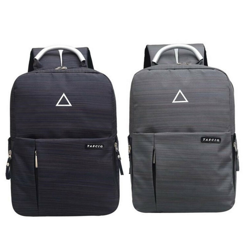  B-10719 USB Charging Camera Bag Backpack for DSLR Camera Lens Tripod - Grey
