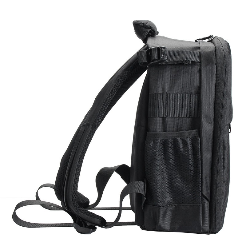 Waterproof Shoulder Bag Backpack Rucksack With Reflective Stripe For DSLR Camera - Orange