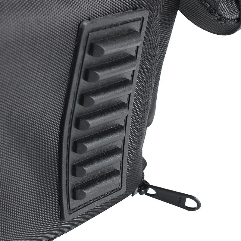 Waterproof Shoulder Bag Backpack Rucksack With Reflective Stripe For DSLR Camera - Orange