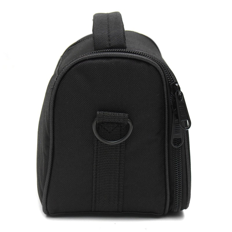 Water-resistant Camera Shoulder Sling Bag Carry Travel Case for DLSR SLR Digital Camera Flash Lens - Red
