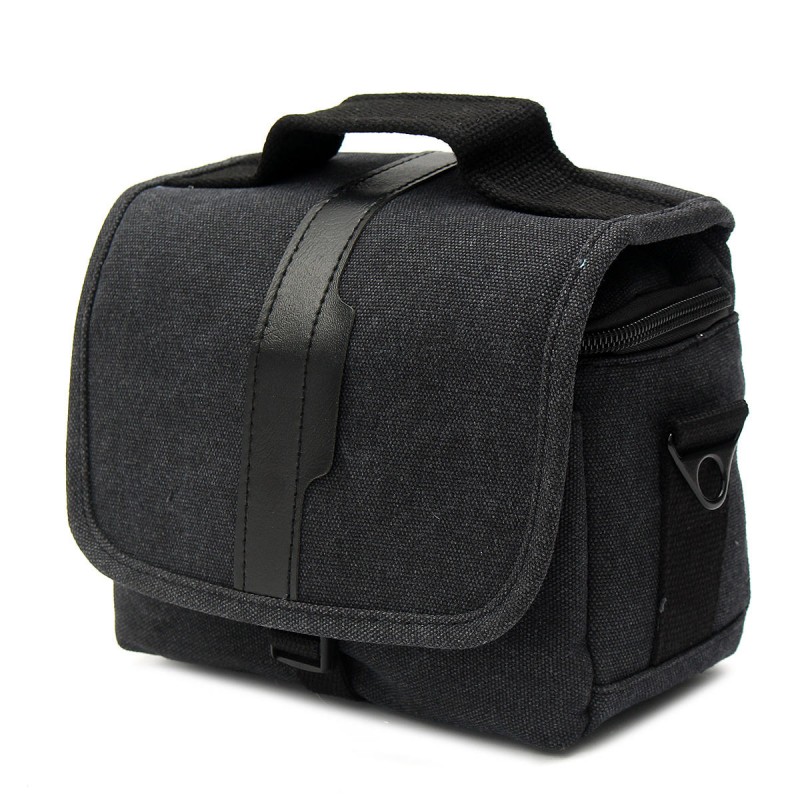 Single Shoulder Protective Travel Carrying Messenger Bag For Micro-DSLR Camera  - Orange