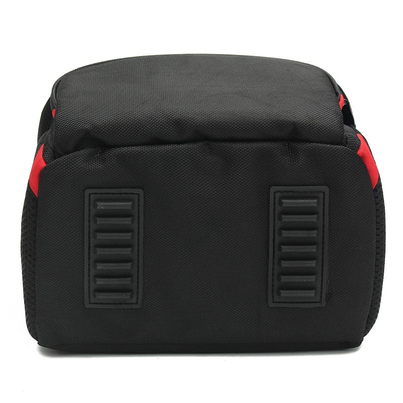 Waterproof Camera Shoulder Bag Travel Carrying Case with Rain Cover For DSLR SLR Camera Flash Lens - S