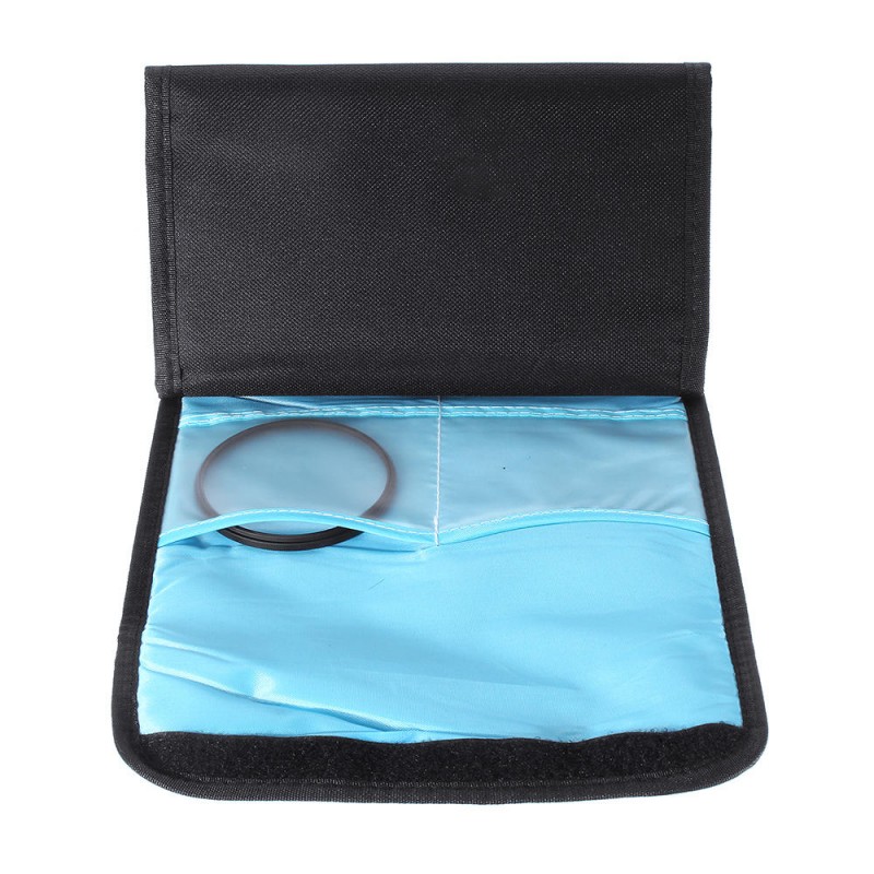 3/4/6/10/12 Pocket Carry Travel Storage Bag Organizer for Lens Filter - 3