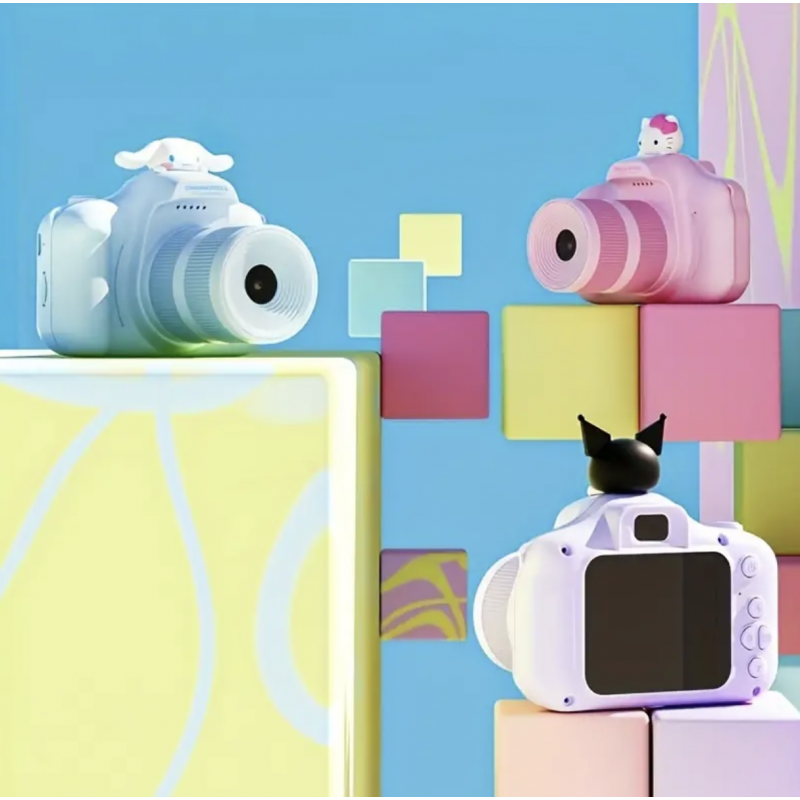 Sanrio Hello Kitty Cinnamoroll Kuromi Cute Camera ...