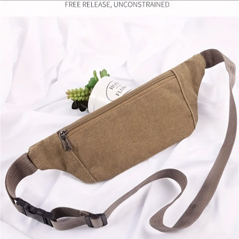 1pc Men's Chest Bag With Large Capacity, Versatile...