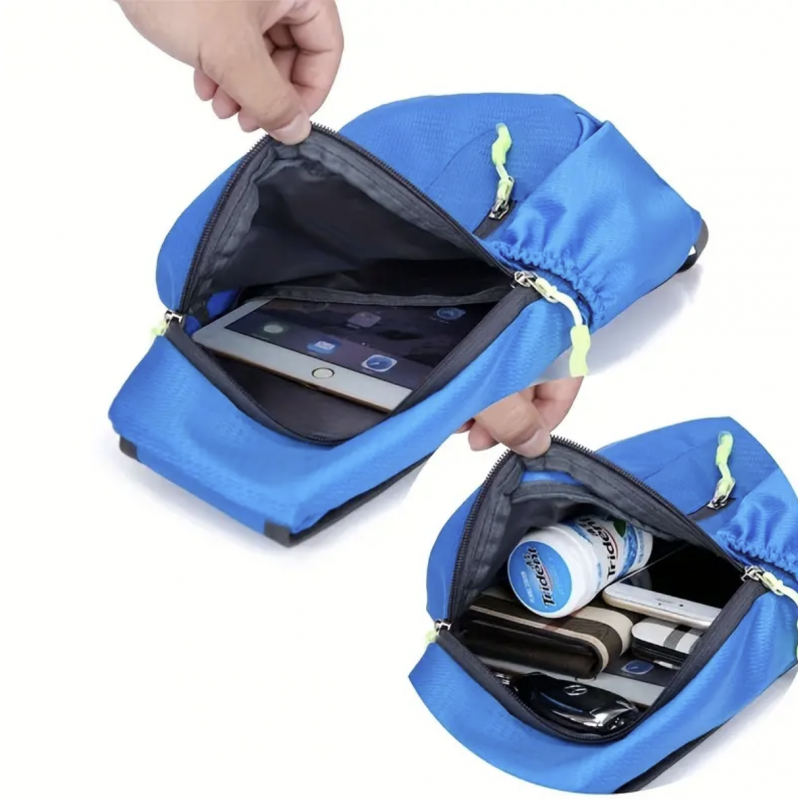 Outdoor Travel Sling Bag, Casual Sports Chest Bag, Waterproof Cycling Crossbody Purse