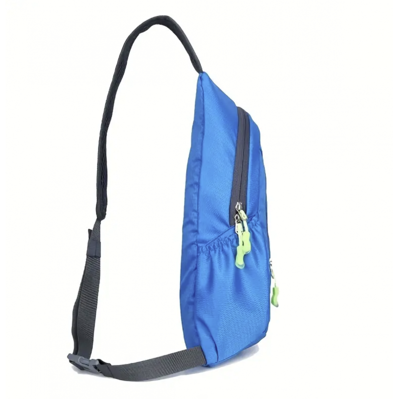 Outdoor Travel Sling Bag, Casual Sports Chest Bag, Waterproof Cycling Crossbody Purse